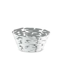 Alessi Barket Schaal wit RVS 21 cm