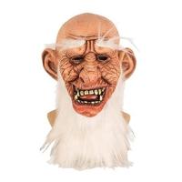 Halloween masker - oude dwerg - latex - voor volwassenen - horror maskers - verkleedmasker - thumbnail