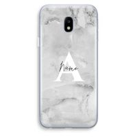 Ivory Marble: Samsung Galaxy J3 (2017) Transparant Hoesje Ivory Marble: Samsung Galaxy J3 (2017) Transparant Hoesje