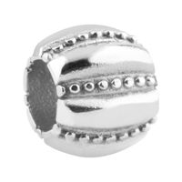 Bead voor beadsarmbanden Chirurgisch staal 316L Beads
