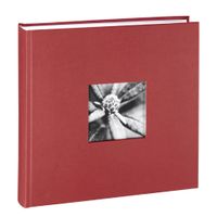 Hama Album XL Fine Art 30x30 Cm 100 Witte Pagina&apos;s Bordeaux - thumbnail