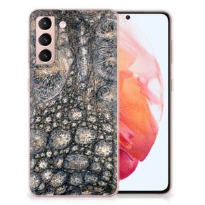 Samsung Galaxy S21 TPU Hoesje Krokodillenprint