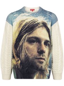 Supreme pull Kurt Cobain 'SS23 - White' - Tons neutres