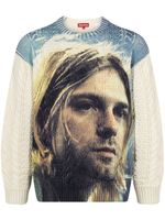 Supreme pull Kurt Cobain 'SS23 - White' - Tons neutres - thumbnail