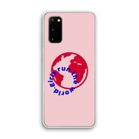 Run The World: Samsung Galaxy S20 Transparant Hoesje