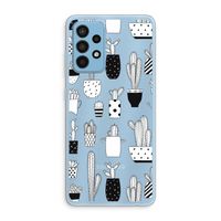 Cactusmotief: Samsung Galaxy A52 Transparant Hoesje