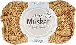 Drops Muskat Uni Colour 85 Mustard