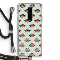Lipjes: OnePlus 8 Transparant Hoesje met koord