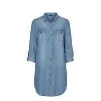 VERO MODA blousejurk VMSILLA blauw - thumbnail
