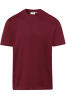 HAKRO 293 Comfort Fit T-Shirt ronde hals wijnrood, Effen