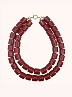 Bonnie Studios double Phil ketting rood