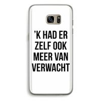 Meer verwacht: Samsung Galaxy S7 Edge Transparant Hoesje Meer verwacht: Samsung Galaxy S7 Edge Transparant Hoesje