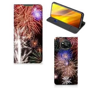 Xiaomi Poco X3 Pro | Poco X3 Hippe Standcase Vuurwerk