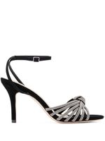 Loeffler Randall sandales Ada 90 mm à ornements - Argent - thumbnail