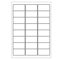 A4 etiketten 63,5 x 33,9 mm wit 100 vel huismerk