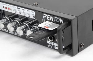 Fenton AV380BT Karaoke set met USB en Bluetooth - Plug&Play