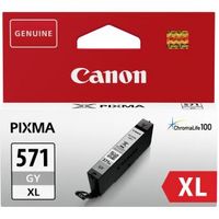 Canon CLI-571GY XL inktcartridge 1 stuk(s) Origineel Hoog (XL) rendement Grijs - thumbnail