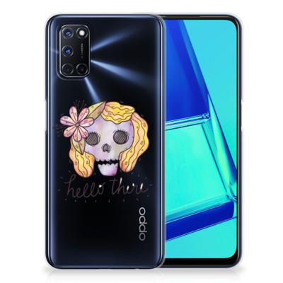 Silicone Back Case OPPO A52 | A72 Boho Skull Silicone Back Case OPPO A52 | A72 Boho Skull