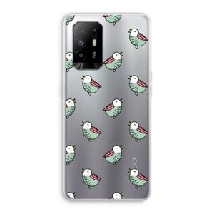 Vogeltjes: Oppo A94 5G Transparant Hoesje