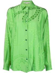 Stella McCartney chemise à imprimé graphique - Vert