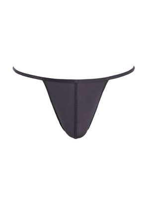 HOM - G-String - Plumes - antraciet, Maat:M