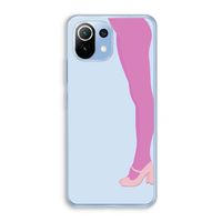 Pink panty: Xiaomi Mi 11 Lite Transparant Hoesje