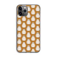 Uilen: iPhone 11 Pro Max Transparant Hoesje