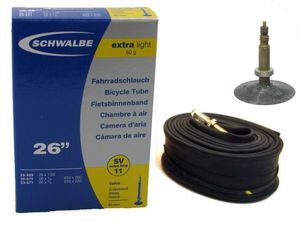Schwalbe Binnenband Schwalbe SV11 Extra Light 26" - 60mm Ventiel