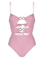 Nensi Dojaka maillot de bain à découpes - Rose - thumbnail