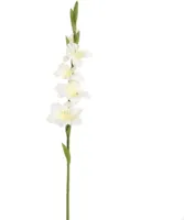 Pure Royal kunsttak gladiool 85cm crème
