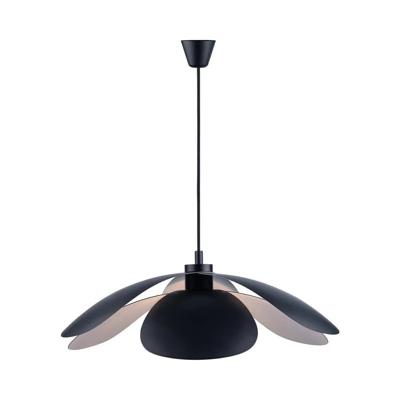 Ronde design lamp &apos;Maple&apos; DFTP zwart e27 fitting 55 cm