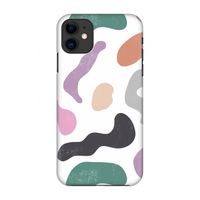 Memphis Shapes: Volledig geprint iPhone 11 Hoesje