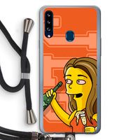 Jamie Lee Simpson: Samsung Galaxy A20s Transparant Hoesje met koord Jamie Lee Simpson: Samsung Galaxy A20s Transparant Hoesje met koord