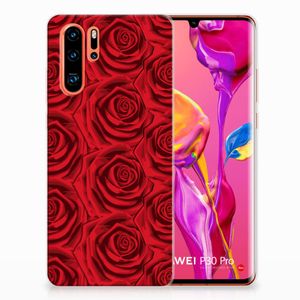 Huawei P30 Pro TPU Case Red Roses