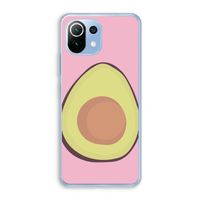 Avocado: Xiaomi Mi 11 Lite Transparant Hoesje Avocado: Xiaomi Mi 11 Lite Transparant Hoesje
