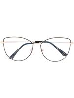 TOM FORD Eyewear lunettes de vue à monture papillon - Noir