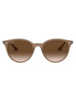 Ray-Ban lunettes de soleil à monture ronde - Marron