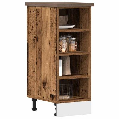 Onderkast Riga 30x44,5x81,5 cm bewerkt hout oud houtkleurig