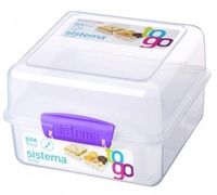 Sistema TO GO - Lunch Cube - 1.400 ml Paars - thumbnail