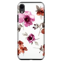 Geschilderde bloemen: iPhone XR Tough Case