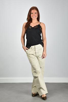 Agolde broek Yuna A246-1827 pumrice