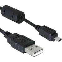 Caruba USB 2.0 A Male - Mini Male 8-PIN UC-E6 Nikon 2 Meter Caruba USB 2.0 A Male - Mini Male 8-PIN UC-E6 Nikon 2 Meter