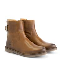 Travelin&apos; Women - zipper boot - Cognac - Maat 40