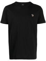 PS Paul Smith t-shirt à patch zèbre - Noir