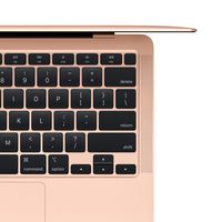 Apple MacBook Air Apple M M1 Laptop 33,8 cm (13.3") 8 GB 256 GB SSD Wi-Fi 6 (802.11ax) macOS Big Sur Goud - thumbnail