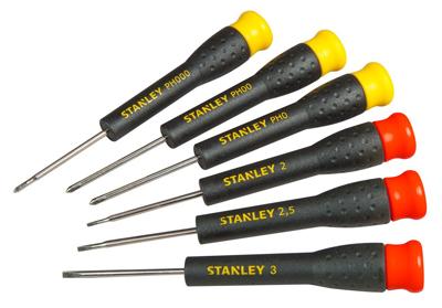 Stanley STHT0-62632 Precisieschroevendraaier 6-delig 2-3