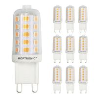 10x G9 LED Lamp - 3 Watt 300 lumen - 6500K Daglicht wit - 230V - Vervangt 30 Watt T4 halogeen