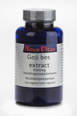 Nova Vitae Goji bes extract 600 mg (120 vega caps)