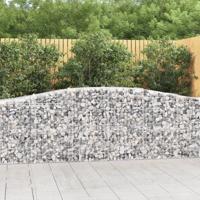 Schanskorven 25 st gewelfd 400x50x80/100 cm ijzer Schanskorven 25 st gewelfd 400x50x80/100 cm ijzer