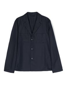 Emporio Armani Kids blazer à boutonnière - Bleu